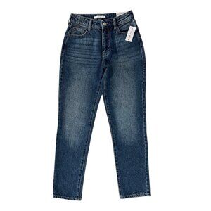 PacSun Mom Jean Evan Blue High-Rise Denim Jeans NWT (24)